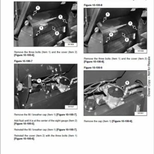 Bobcat T35.130, T35.130S, T35.140, T35.140S versaHANDLER Telescopic Service Repair Manual - Image 4