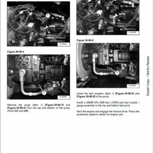 Bobcat T40.180, T41.140 versaHANDLER Telescopic Service Repair Manual - Image 4