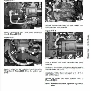 Bobcat TL34.65, TL35.70, TL38.70 versaHANDLER Telescopic Service Repair Manual - Image 4