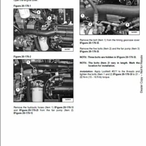 Bobcat TL38.70, TL38.70X versaHANDLER Telescopic Service Repair Manual - Image 4