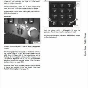 Bobcat V519 versaHANDLER Telescopic Service Repair Manual - Image 4