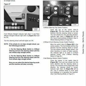 Bobcat V923 versaHANDLER Telescopic Service Repair Manual - Image 4