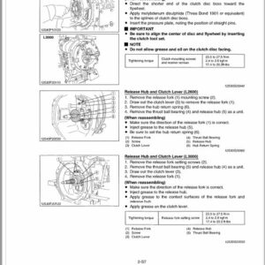 Kubota L2600, L3000 Tractor Workshop Repair Manual - Image 4