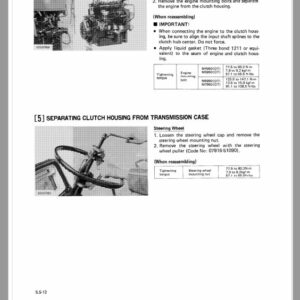 Kubota M4950, M5950, M6950, M7950 Tractor Workshop Service Repair Manual - Image 4