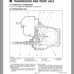 Kubota F1900, F1900E Front Mower Workshop Repair Manual - Image 4