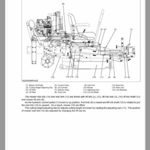 Kubota GZD21 Zero Turn Mower Workshop Repair Manual - Image 4