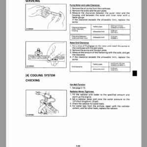 Kubota T1600H Lawn Mower Workshop Repair Manual - Image 4