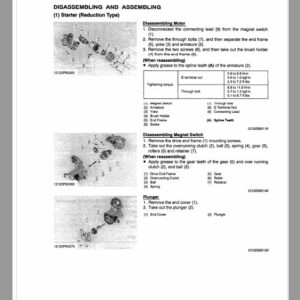 Kubota TG1860, TG1860G Lawn Mower Workshop Repair Manual - Image 4