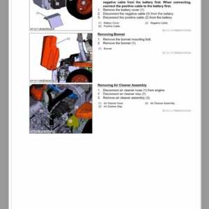 Kubota ZD1011-AU Mower Workshop Repair Manual - Image 4