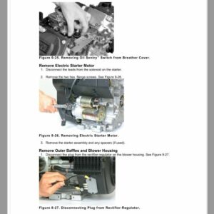 Kubota ZG20, ZG23 Zero Turn Mower Workshop Repair Manual - Image 4