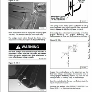 Bobcat B200 Loader Service Repair Manual - Image 4