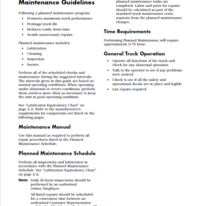 Toyota 7HBW23 Powered Pallet Walkie Repair Service Manual - Image 4