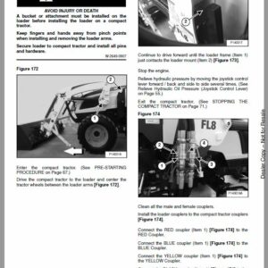 Bobcat CT2025, CT2035, CT2535, CT2540 Tractor Service Repair Manual - Image 5