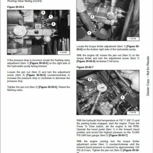 Bobcat B250 Loader Service Repair Manual - Image 5