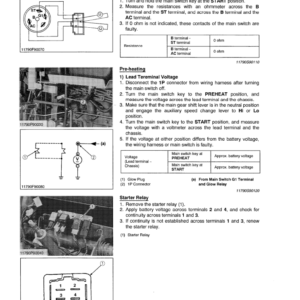 Kubota M4700, M5400 Tractor Workshop Service Repair Manual - Image 5