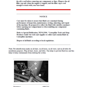 Caterpillar CAT CS-423E Vibratory Compactor Service Repair Manual (BWG00001 and up) - Image 5