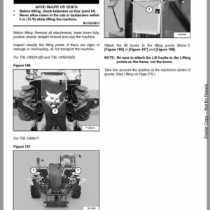 Bobcat T35.130, T35.130S, T35.140, T35.140S versaHANDLER Telescopic Service Repair Manual - Image 5