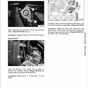 Bobcat TL26.60, TL30.60 versaHANDLER Telescopic Service Repair Manual - Image 5