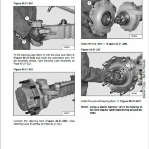 Bobcat TR38160, TR38160 EVO versaHANDLER Telescopic Service Repair Manual - Image 5