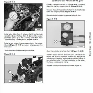 Bobcat V923 versaHANDLER Telescopic Service Repair Manual - Image 5