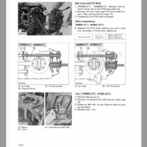 Kubota M4950DT, M5950DT, M6950DT, M7950DT Tractor Workshop Service Repair Manual - Image 5