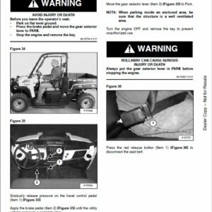 Bobcat 3600 Toolcat Utility Vehicle Service Repair Manual - Image 5