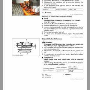 Kubota Z122E-AU, Z121S-AU, Z125E-AU, Z125S-AU Mower Workshop Repair Manual - Image 5