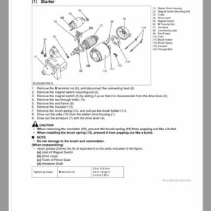 Kubota ZG327A Zero Turn Mower Workshop Repair Manual - Image 5