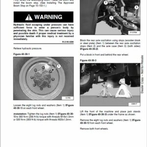 Bobcat TL34.65, TL35.70, TL38.70 versaHANDLER Telescopic Service Repair Manual - Image 6