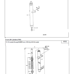 Toyota 7FBCU15, 7FBCU18, 7FBCU20, 7FBCU25, 7FBCHU25 Forklift Repair Manual - Image 4