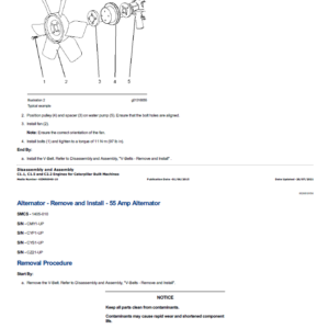 Caterpillar CAT 279D3 Skid Steer Loader Service Repair Manual (EP700001 and up) - Image 2