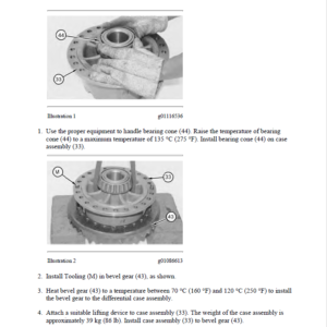 Caterpillar CAT 980H Wheel Loader Service Repair Manual (A8J00001 till 03999) - Image 3