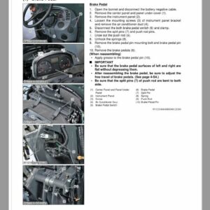 Kubota M100GX, M110GX, M126GX, M128GX, M135GX Tractor Service Repair Manual - Image 3