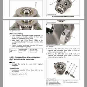 Kubota M5091, M5111 Tractor Workshop Service Repair Manual - Image 3