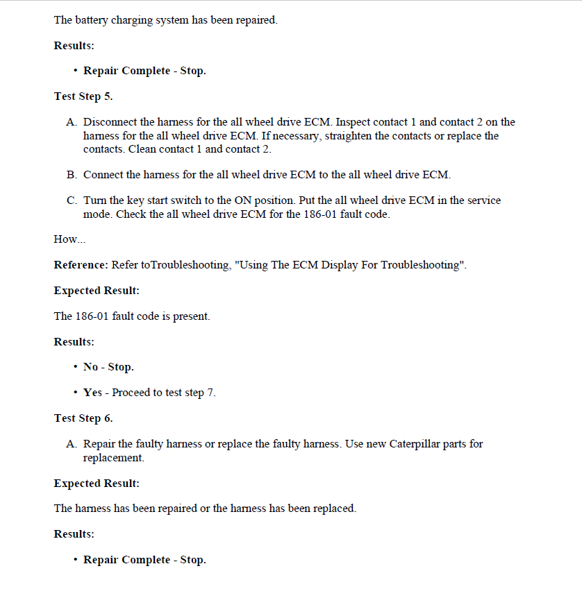 CAT 140H GRADER SERVICE MANUAL visual data 2