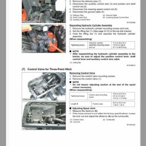 Kubota M95S, M105S Tractor Workshop Service Repair Manual - Image 4