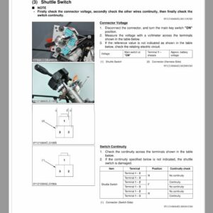 Kubota M100GX, M110GX, M126GX, M128GX, M135GX Tractor Service Repair Manual - Image 4