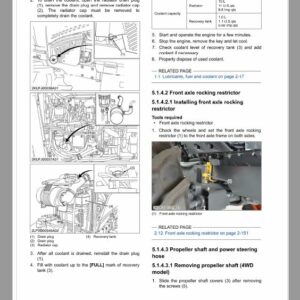 Kubota M5N-091, M5N-111 Tractor Workshop Service Repair Manual - Image 4