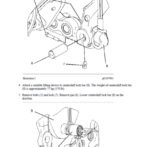 Caterpillar CAT 12M Motor Grader Service Repair Manual (B9R00001 and up) - Image 4