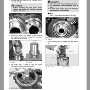 Kubota M7-132, M7-152, M7-172 Tractor Workshop Service Repair Manual - Image 4