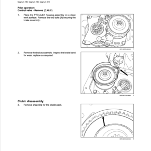 Case 180, 190, 210, 225 Magnum Tractor Service Repair Manual (SN Z9RH06000 - ) - Image 5