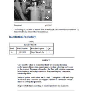 Caterpillar CAT 735 Articulated Dump Truck Service Repair Manual (3T500001 and up) - Image 5