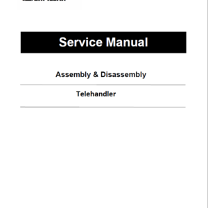 Caterpillar CAT TH83 Telehandler Service Repair Manual (3RN04015 and up)