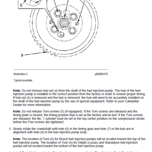 Caterpillar CAT CS-433C, CP-433C Vibratory Compactor Service Repair Manual (3TM00001 and up) - Image 3