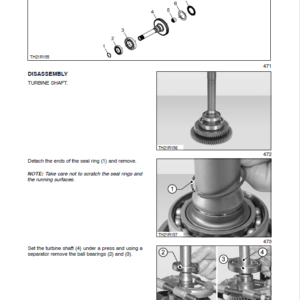 New Holland LM5040, LM5060, LM5080 Telehandlers Service Repair Manual - Image 4