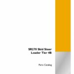Case SR270 Skid Steer Loader Tier 4B Parts Catalog Manual - Image 1
