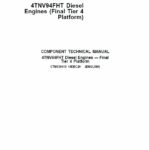 John Deere 4TNV94FHT Diesel Engine Tier 4 Component Technical Manual (CTM136419)