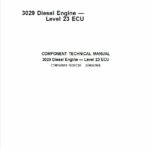John Deere 3029 Diesel Engine Level 23 ECU Component Technical Manual (CTM120619)