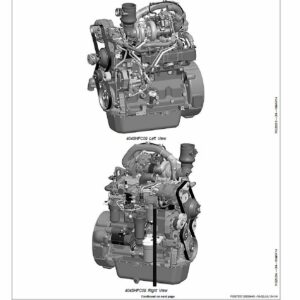 John Deere 4045 4-Valve Diesel Engine Level 34 ECU Service Repair Manual (CTM120119) - Image 2