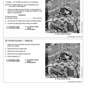 John Deere 4TNV94FHT Diesel Engine Tier 4 Component Technical Manual (CTM136419) - Image 3